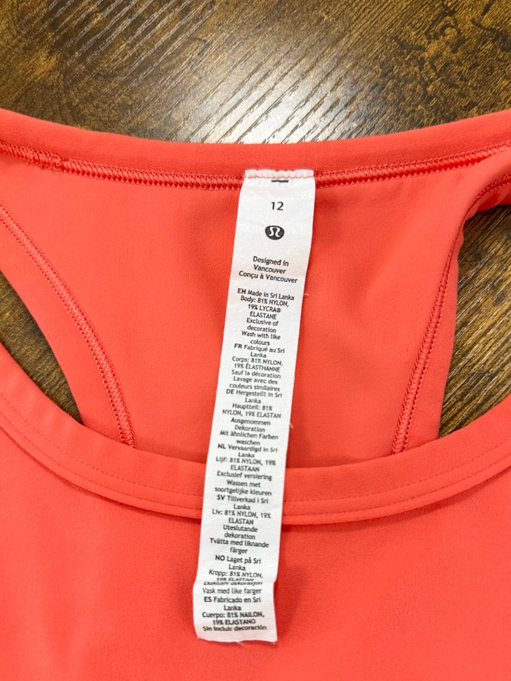 Lululemon Align Waist-Length Racerback Tank Top, Pale Raspberry, 12 - Picture 10 of 14